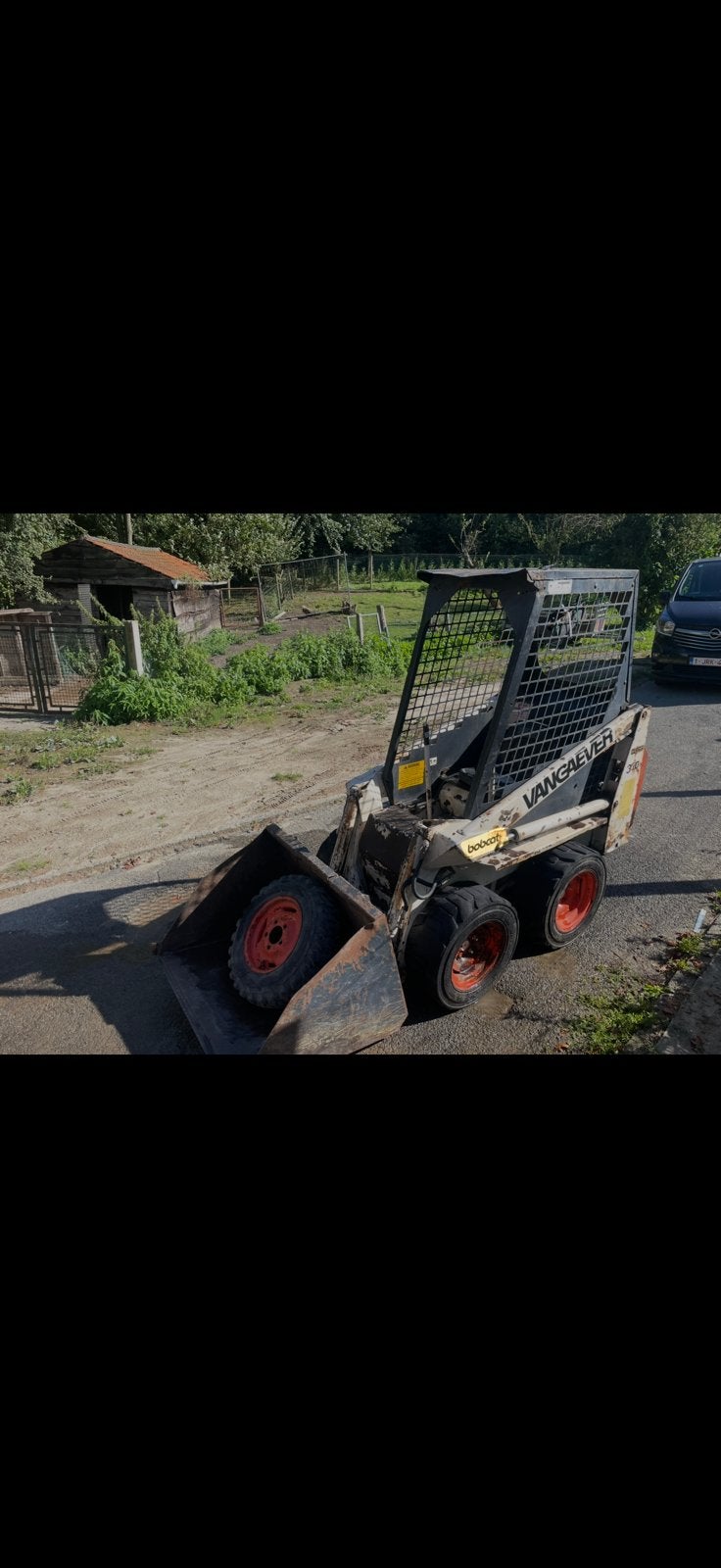 Bobcat 310, Ophalen, Dumper
