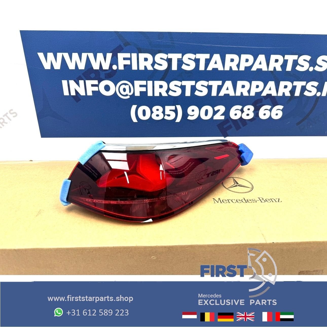W214 ACHTERLICHT RECHTS E KLASSE LED  ORIGINEEL Mercedes A21, Auto-onderdelen, Gebruikt, -, Ophalen of Verzenden, -