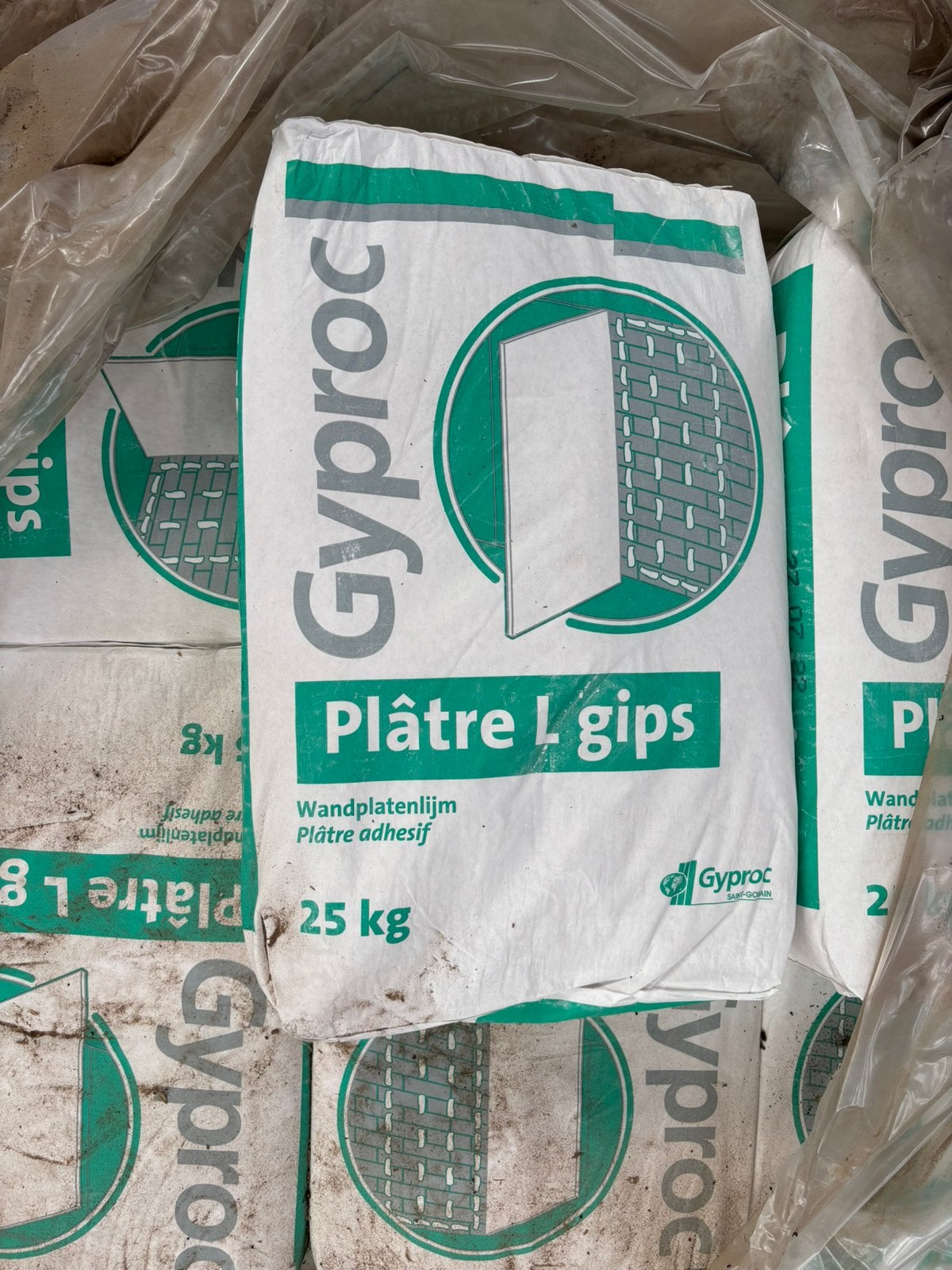 L-gips: gratis af te halen, Bricolage & Construction, Plaques & Panneaux, Enlèvement, Neuf, Autres matériaux