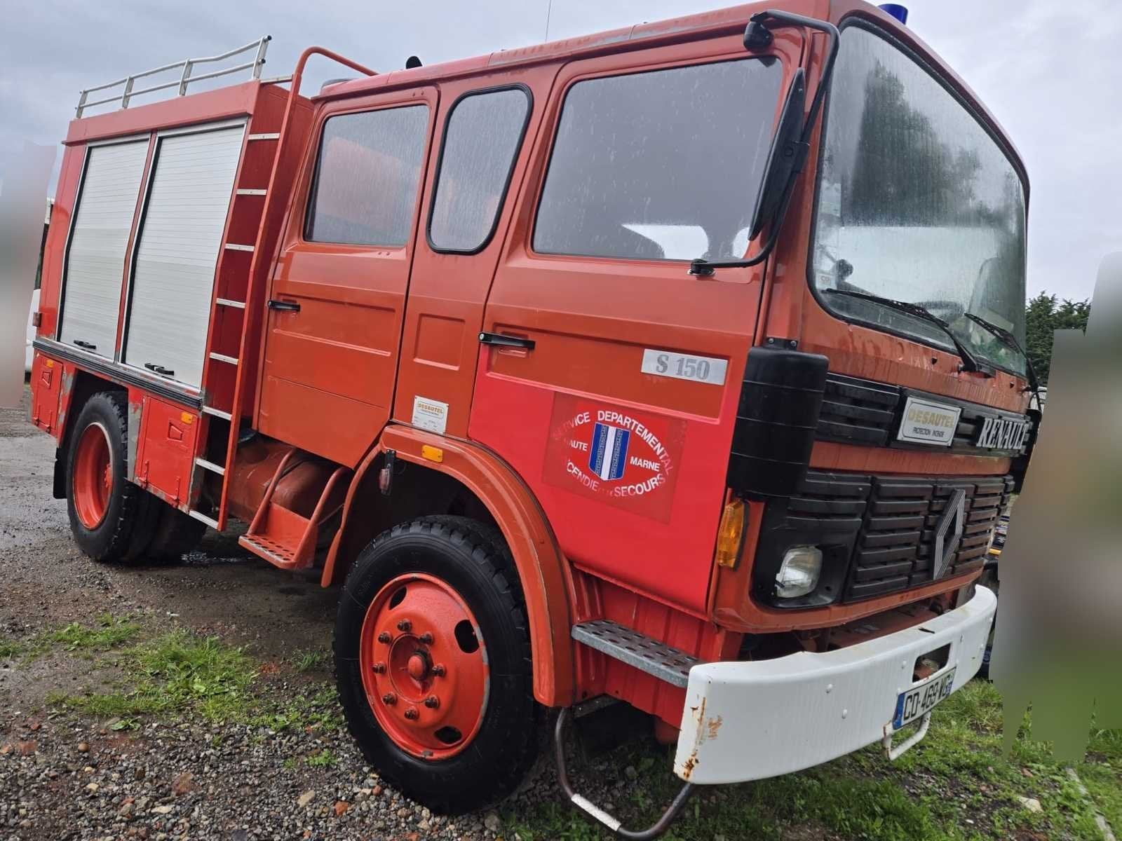 1985 Renault S150 - JP7336 brandweerwagen - Desautel – 2.0, Renault, Overige brandstoffen, Bedrijf, Te koop