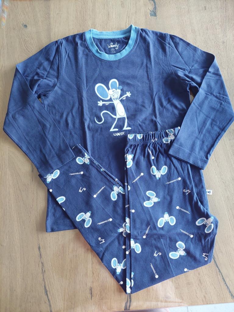 Blauwe Woody jongen - Maat 128, Enfants & Bébés, Vêtements enfant | Taille 128, Garçon, Enlèvement ou Envoi, Comme neuf, Vêtements de nuit ou Sous-vêtements