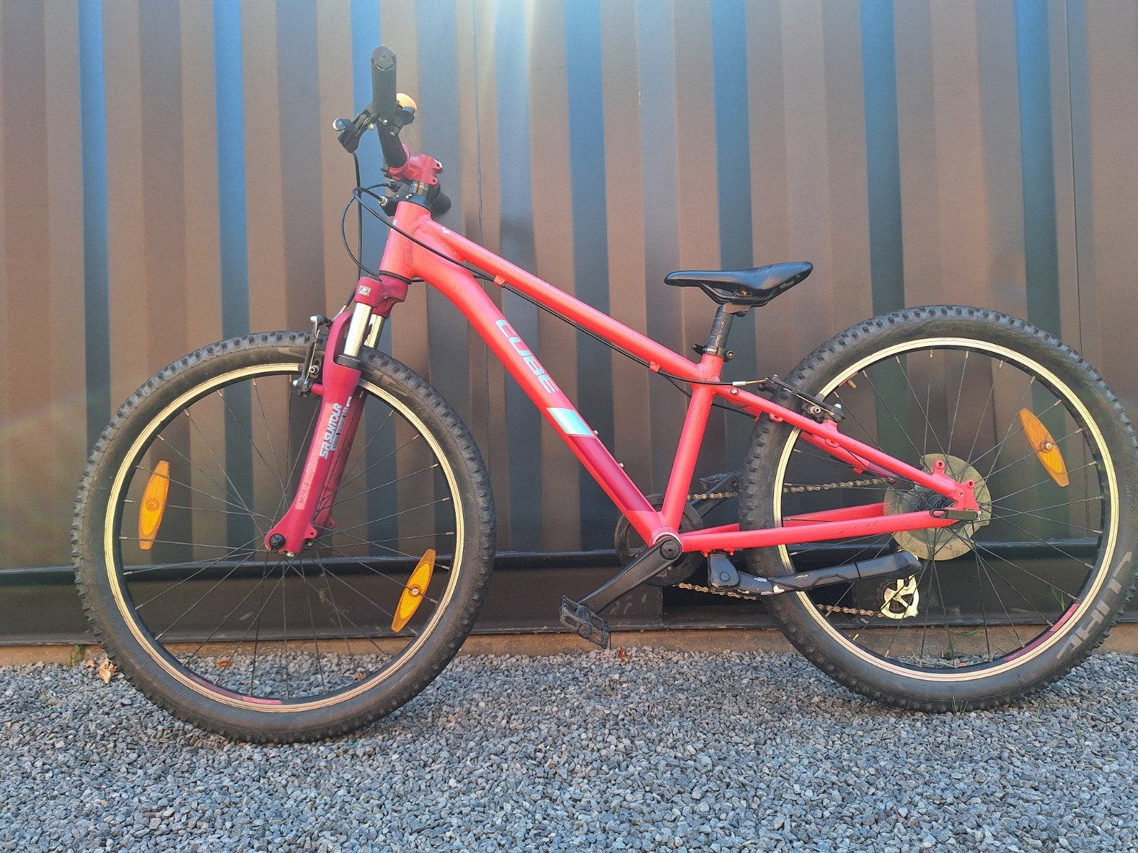 Roze Cube Acid Race mountainbike – 24 inch – Shimano 7, Fietsen en Brommers, Ophalen, Gebruikt, 1 kind, Overige merken