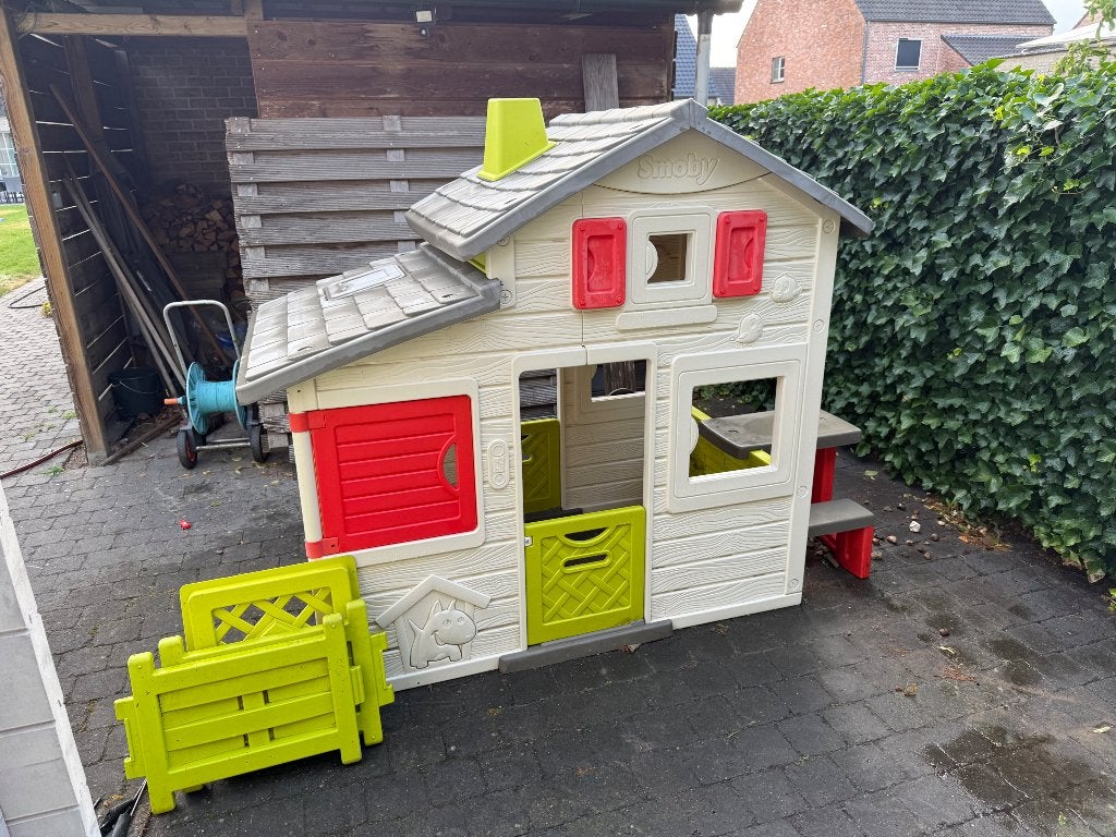 Smoby speelhuisje, Ophalen, Zo goed als nieuw, Plastic