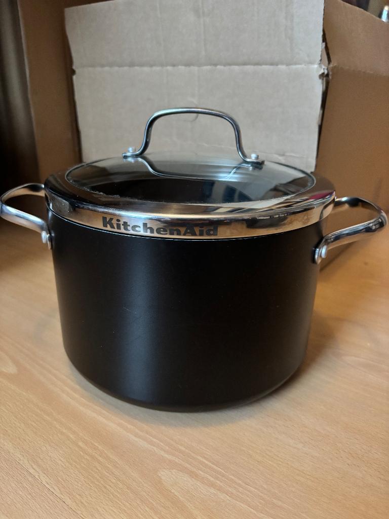 Kookpot van KitchenAid, Ophalen, Gebruikt, Kookpan of Snelkookpan, Keramische plaat