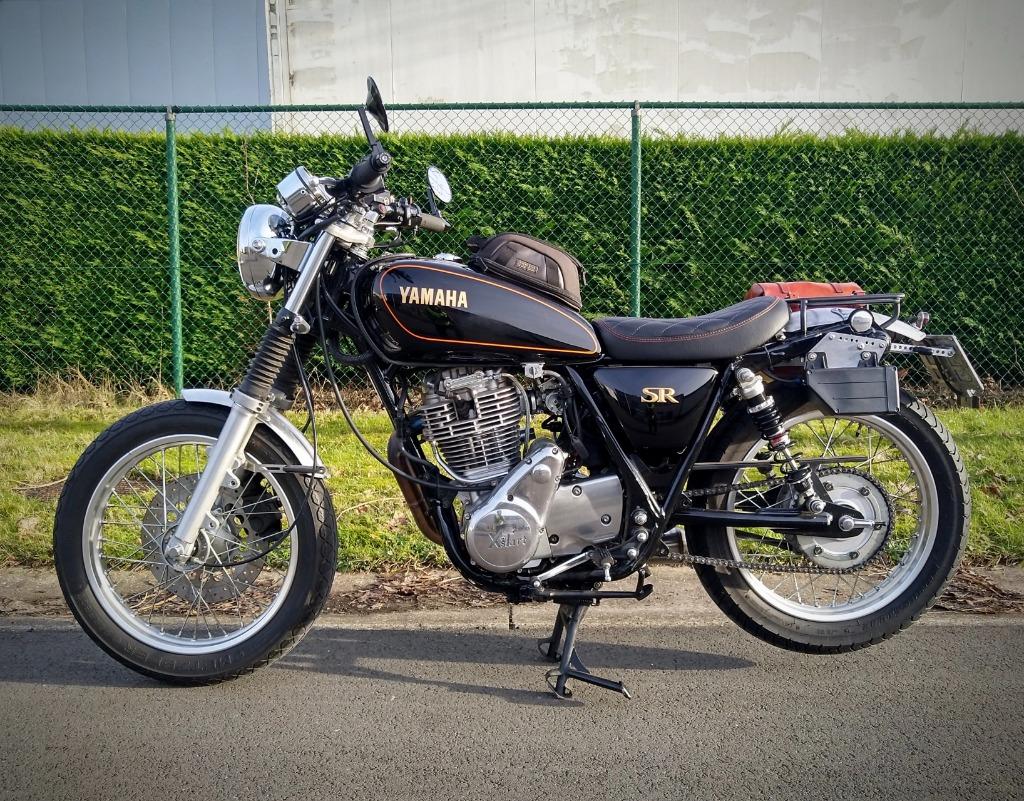 Yamaha SR400 bouwjaar 2016, Motos, Motos | Yamaha, Particulier, 399 cm³, Permis Moto A2 minimum, 12 à 35 kW