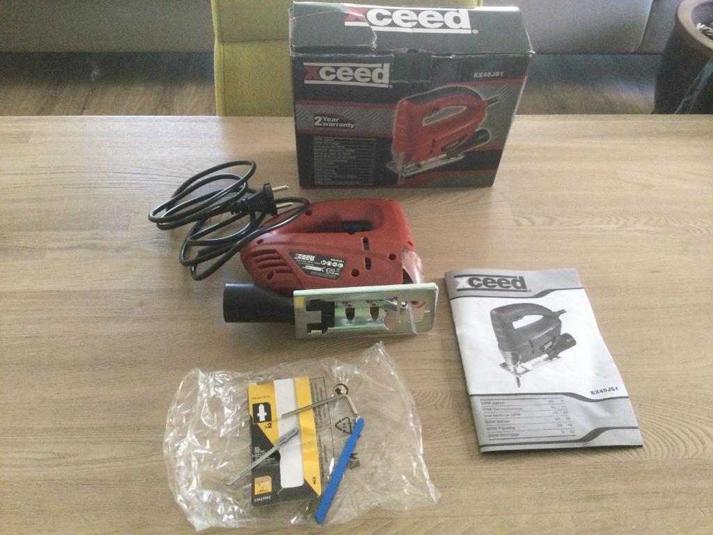 XCEED decoupeerzaag EX45JS1 te koop aan 15€ - Ecocheques, Moins de 600 watts, Enlèvement ou Envoi, Comme neuf, Andere