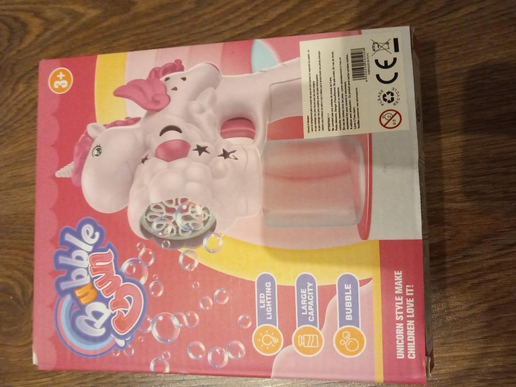 Bubble gun machine à bulles licorne, Enlèvement ou Envoi, Neuf