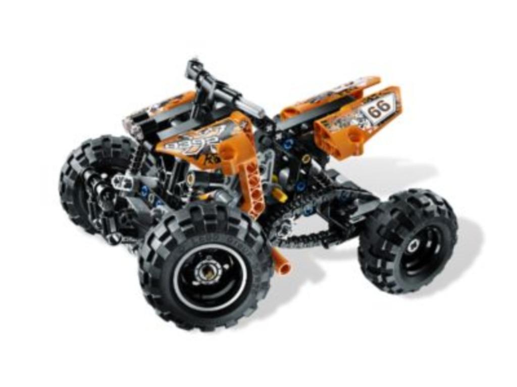 Lego Technic - 9392 Quad bike, Ophalen of Verzenden, Gebruikt, Complete set, Lego