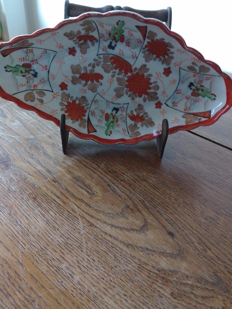 Antiek chinees porselein schaaltje 26 cm, Antiek en Kunst, Ophalen of Verzenden