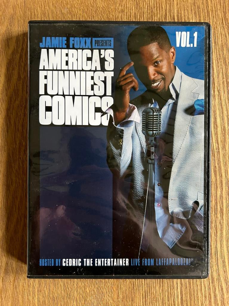 DVD Jamie Foxx presents America’s funniest comics, Vanaf 12 jaar, Ophalen of Verzenden, Zo goed als nieuw, Stand-up of Theatershow