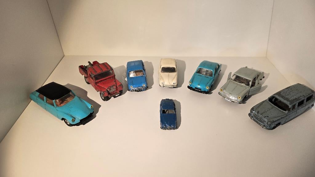 Set miniatuurauto's Dinky Toys, Norev, Lesney..., Hobby en Vrije tijd, Modelauto's | 1:43, Gebruikt, Auto, Overige merken, Ophalen of Verzenden