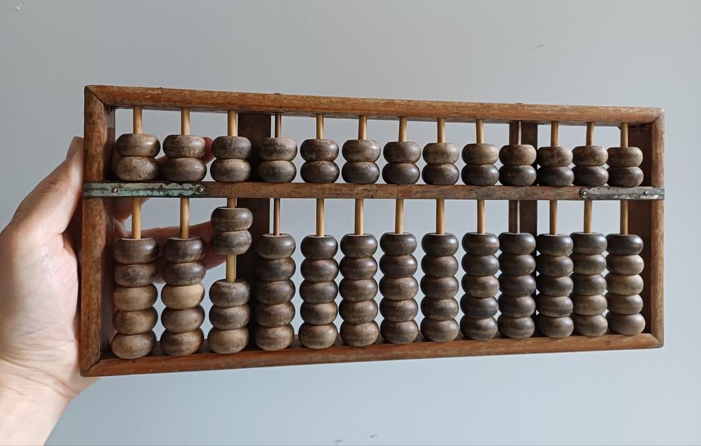Vintage Chinees telraam, Ophalen of Verzenden