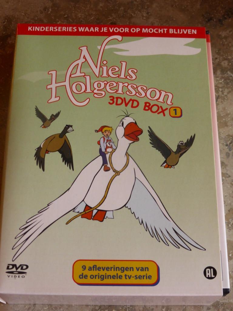 DVD-Box 'Nils Holgersson' 3 DVD-Box met 9 afleveringen, Enlèvement, Comme neuf
