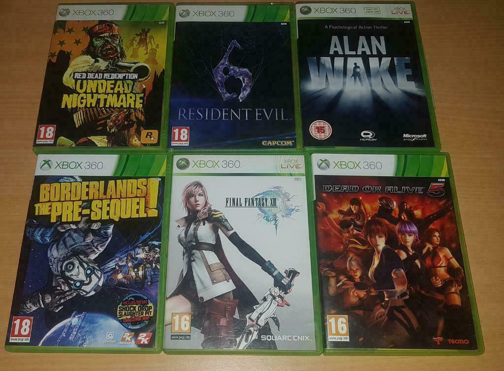 Jeux Xbox 360 : Prix/titre - Plusieurs photos, Consoles de jeu & Jeux vidéo, Enlèvement ou Envoi