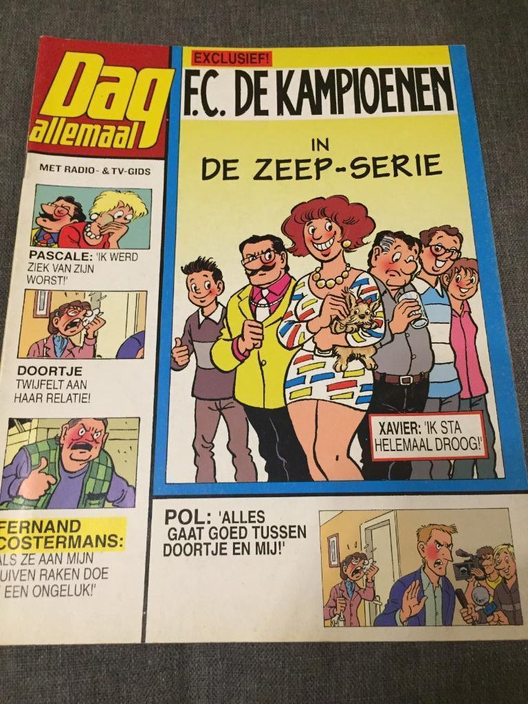 Strip F.C. de kampioenen in de zeep serie, Une BD, Enlèvement ou Envoi, Comme neuf