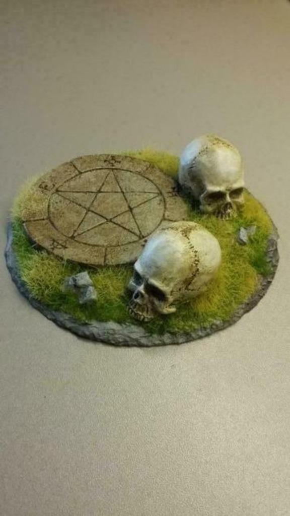 Skull ,pentagram base., Ophalen of Verzenden, Nieuw