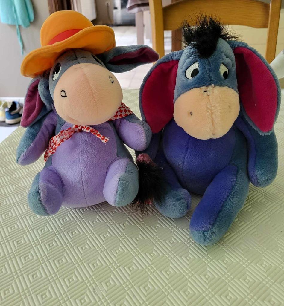 Disney Pluche Knuffel Iejoor / Igor  Ezel Uit Winnie de Poeh, Ophalen, Zo goed als nieuw, Overige typen