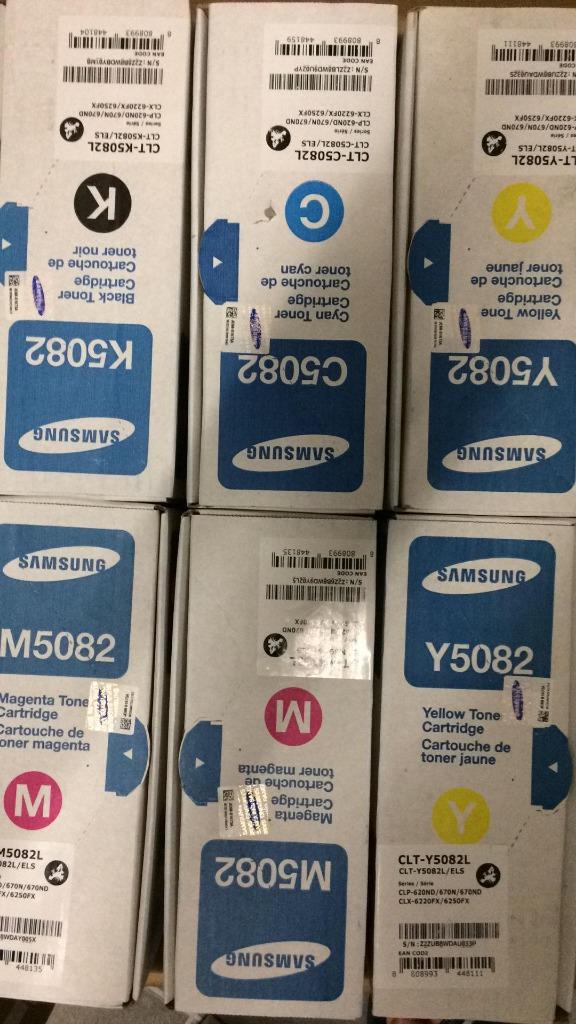 7 SAMSUNG toners (apart verkrijgbaar), Enlèvement ou Envoi, Neuf, Toner, SAMSUNG