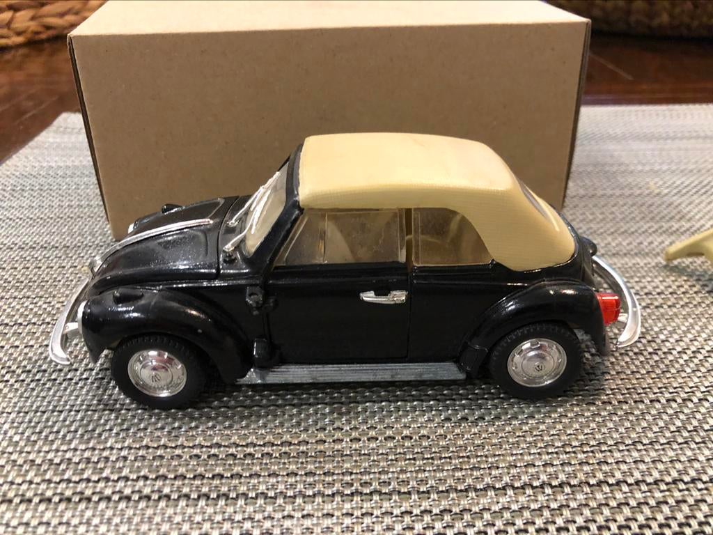 Volkswagen coccinelle cox beetle cabriolet polistil 1/25, Enlèvement, Utilisé, Voiture