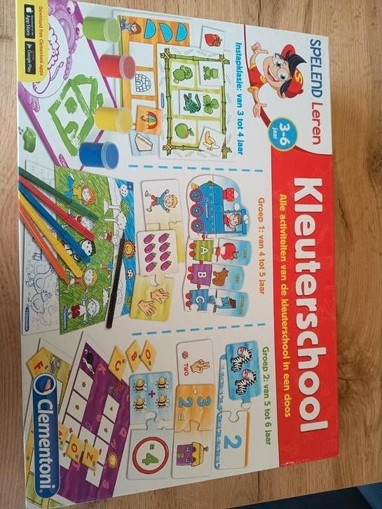 Clementoni spelend leren kleuterschool, Ophalen, Zo goed als nieuw