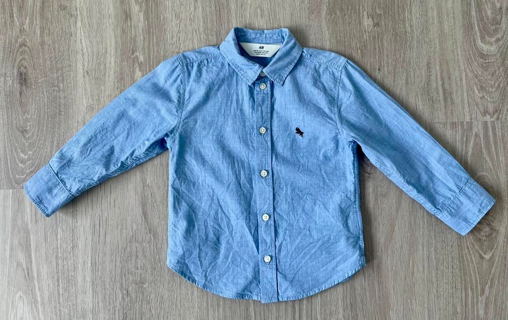 Kinderkleding (Hemd) - Maat 98, Kinderen en Baby's, Kinderkleding | Maat 98, H&M, Overhemd of Blouse, Ophalen of Verzenden, Zo goed als nieuw