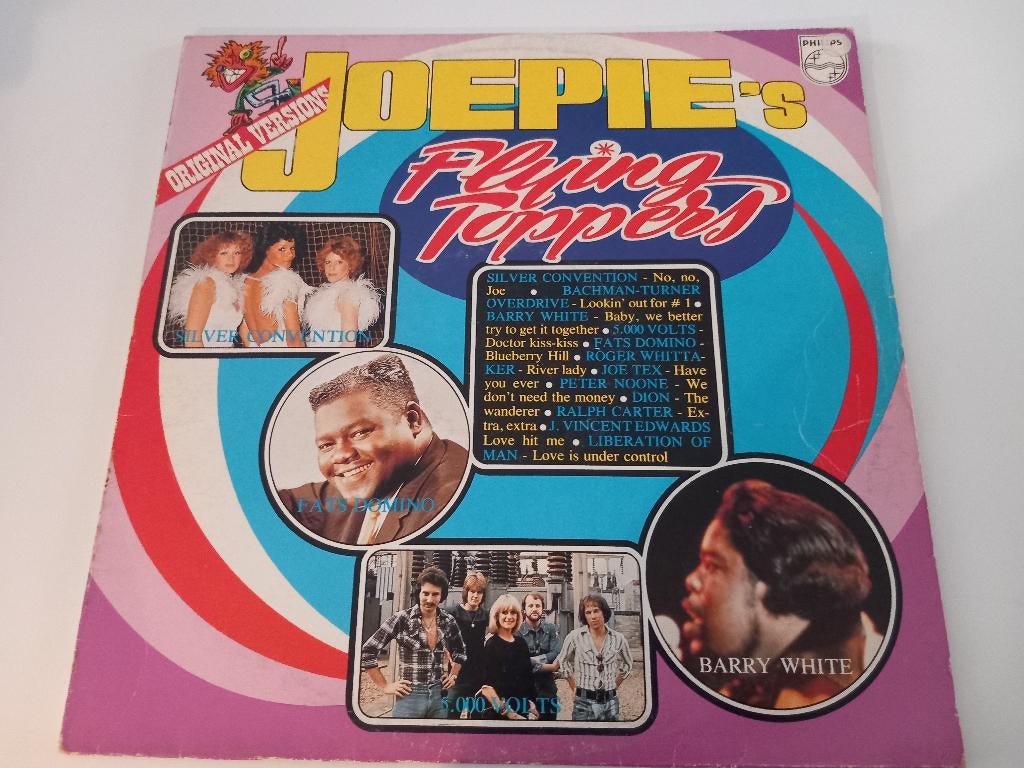 Vinyl LP Joepie's Flying toppers Pop Disco Rock Soul Funk, Cd's en Dvd's, Vinyl | Verzamelalbums, Pop, 12 inch, Ophalen of Verzenden