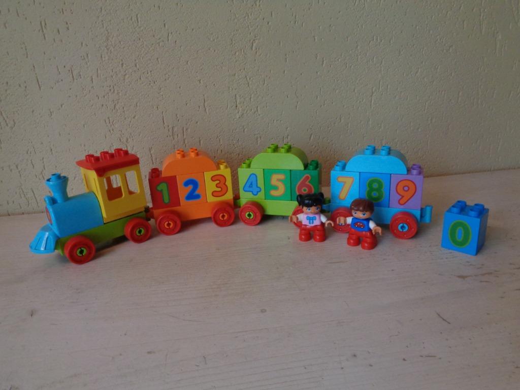 LEGO DUPLO Getallentrein - 10847, Ophalen of Verzenden, Gebruikt, Complete set, Duplo