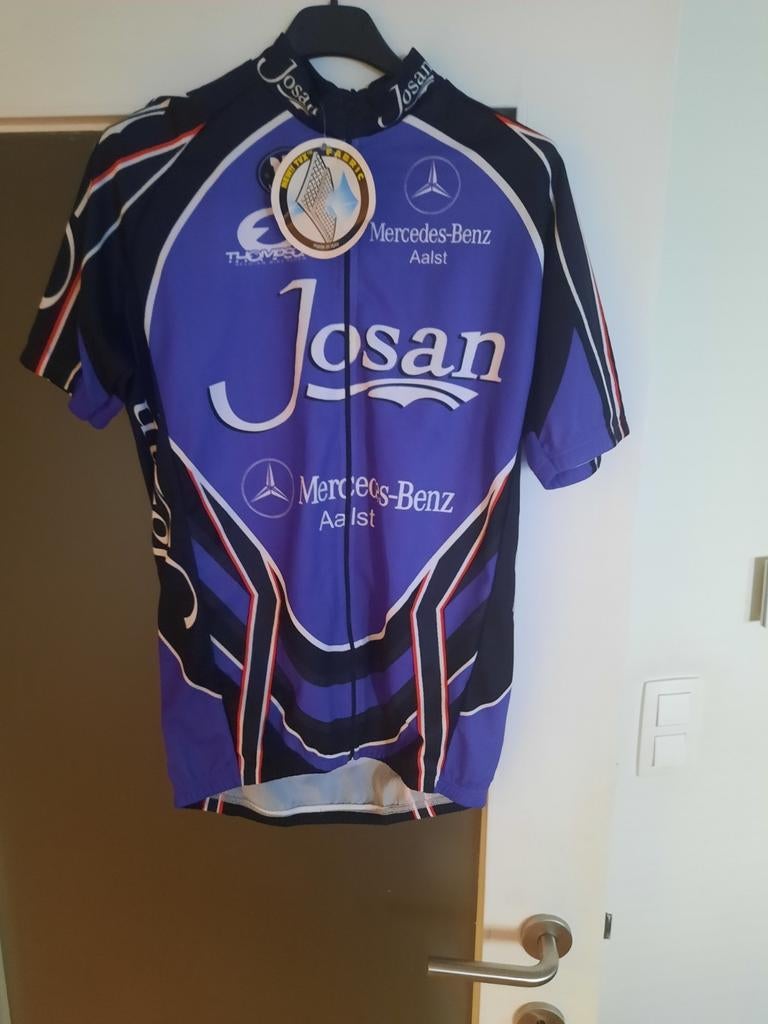Wielrenners wielrennen trui en vest josan large, Ophalen of Verzenden, Zo goed als nieuw, Kleding