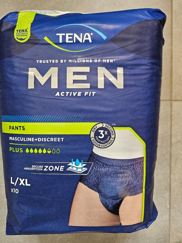 Tena pour hommes, Divers, Enlèvement, Neuf
