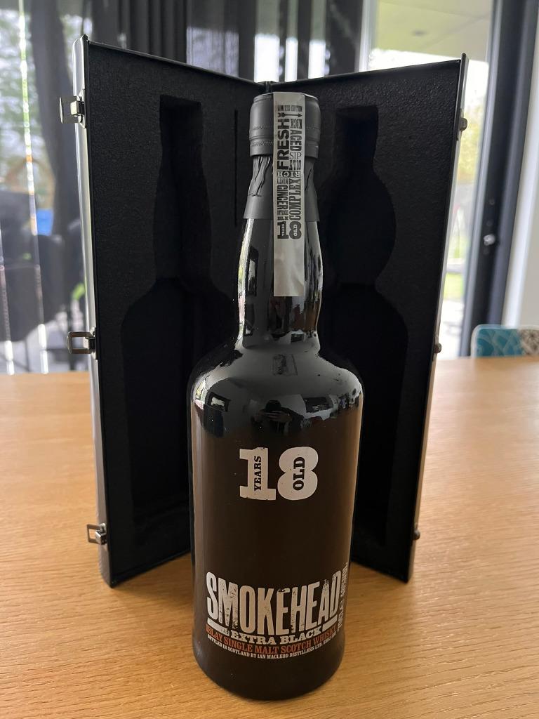 Smokehead Extra Black 18 Years Old – Limited Edition, Ophalen of Verzenden, Nieuw, Overige typen, Vol