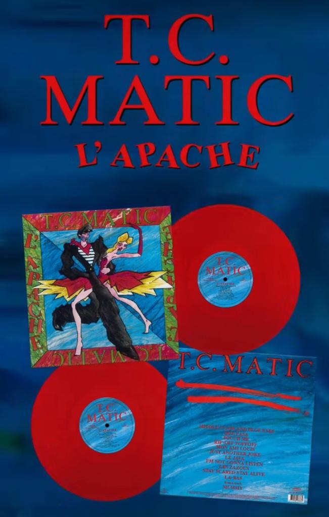 Vinyl 2LP T.C. TC Matic Lapache incl Live Bonus LP RED NIEUW, Cd's en Dvd's, Vinyl | Pop, Nieuw in verpakking, LP, 12 inch, Ophalen of Verzenden