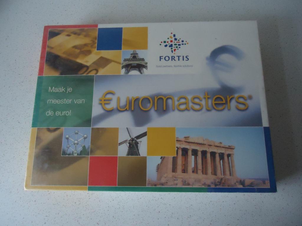 Nieuw Spel "Euromasters" van Jumbo/Fortis in nieuwe staat !, Trois ou quatre joueurs, Enlèvement ou Envoi, Neuf, Jumbo