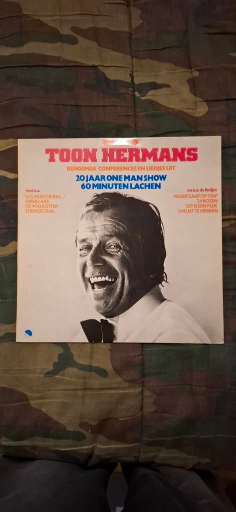 Toon Hermans LP, Cd's en Dvd's, Vinyl | Nederlandstalig, Ophalen of Verzenden, Gebruikt
