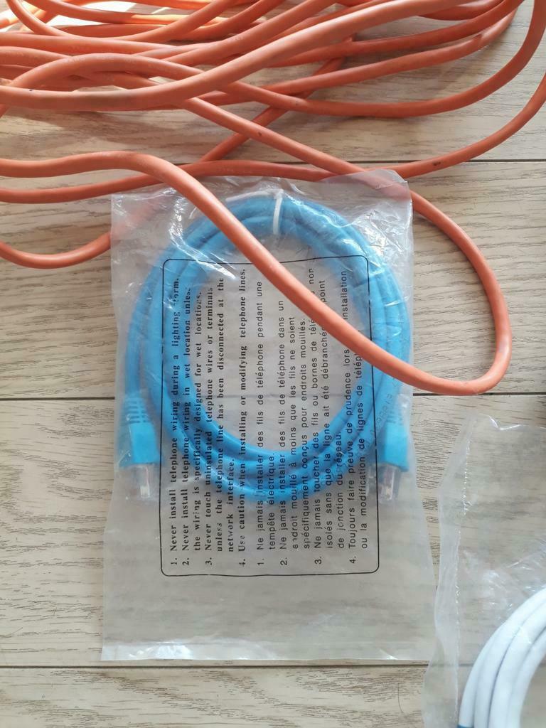 Ethernet LAN Netwerk Kabels verschillende lengtes, Ophalen of Verzenden, Nieuw