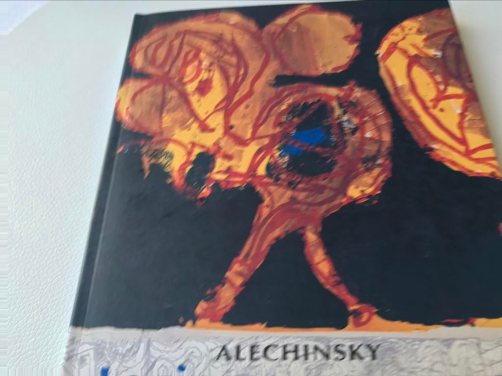 Livre d'artiste Pierre Alechinsky, 50pag, Cobra, Enlèvement ou Envoi, Comme neuf, Peinture et dessin