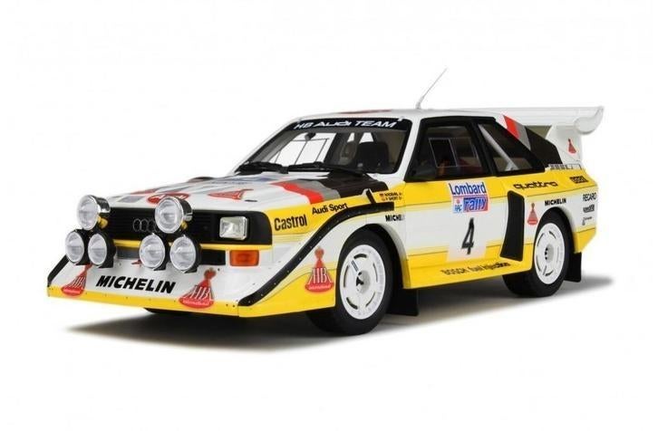 1/18 OT617 Audi Sport quattro S1 Grand Breta Rally, Ophalen of Verzenden, Nieuw, Auto, OttOMobile