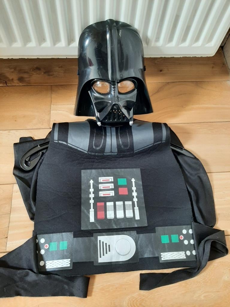 Star wars pak voor kinderen met masker Darth Vader, Kinderen en Baby's, Carnavalskleding en Verkleedspullen, Ophalen, Gebruikt