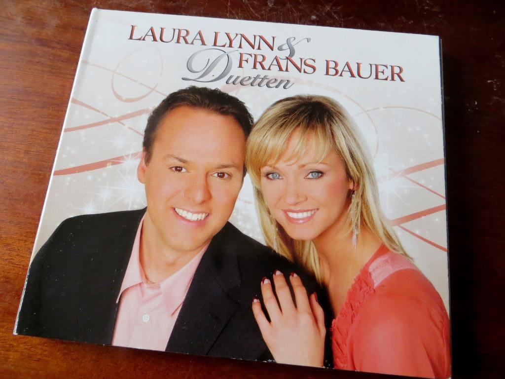 LAURA LYNN & FRANS BAUER - CD DUETTEN, Cd's en Dvd's, Verzenden, Zo goed als nieuw, Pop