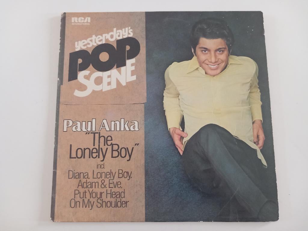 Vinyl LP Paul Anka The Lonely Boy Pop Ballad soft rock, Ophalen of Verzenden, 12 inch