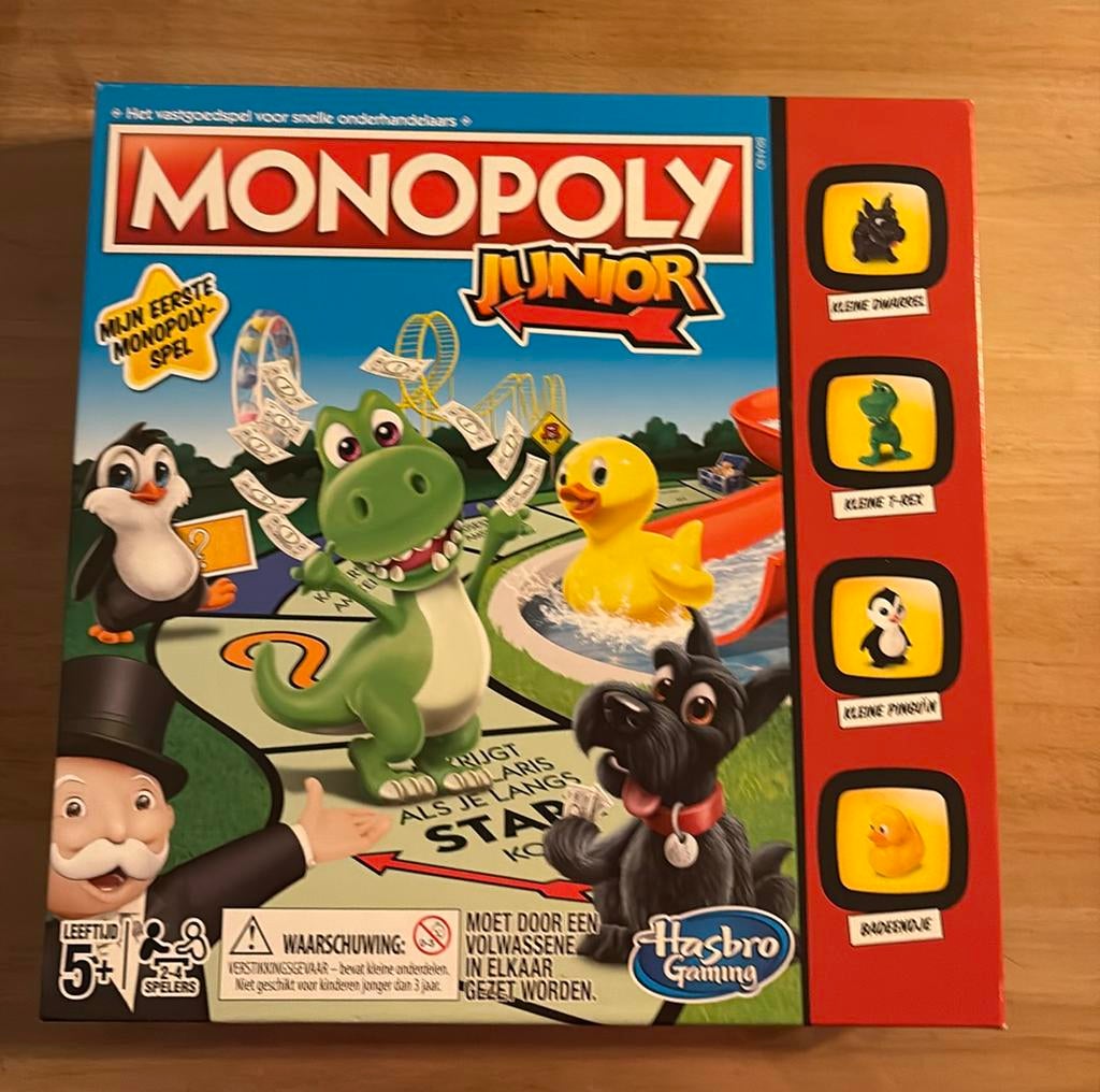Monopoly junior, Enlèvement, Comme neuf, HASBRO