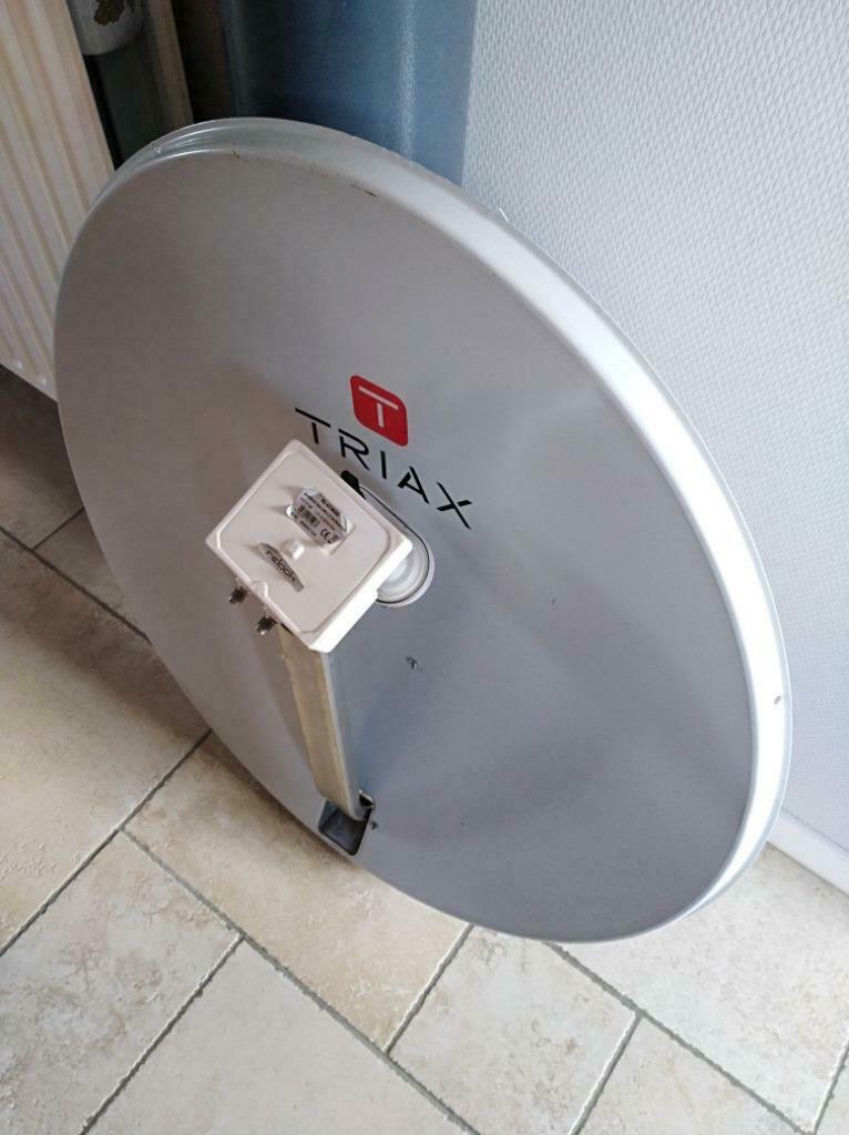 TV schotel, Ophalen, Gebruikt