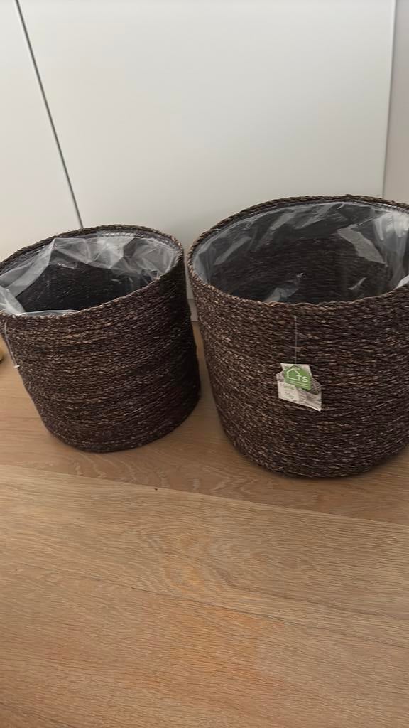 Planten mandjes, Tuin en Terras, Ophalen, Zo goed als nieuw