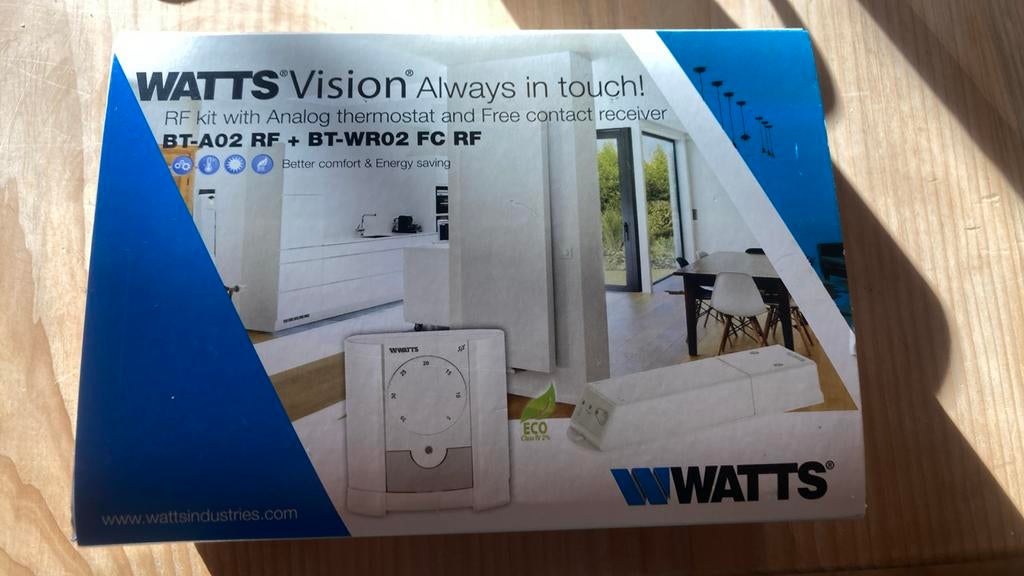 WATTS Vision draadloze thermostaat analoog, Enlèvement, Neuf