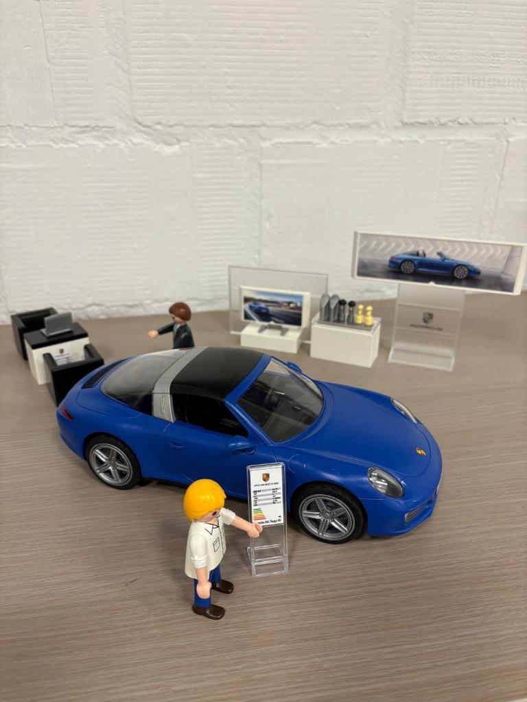 Playmobil - Porsche Targa 4S, Kinderen en Baby's, Speelgoed | Playmobil, Ophalen, Zo goed als nieuw