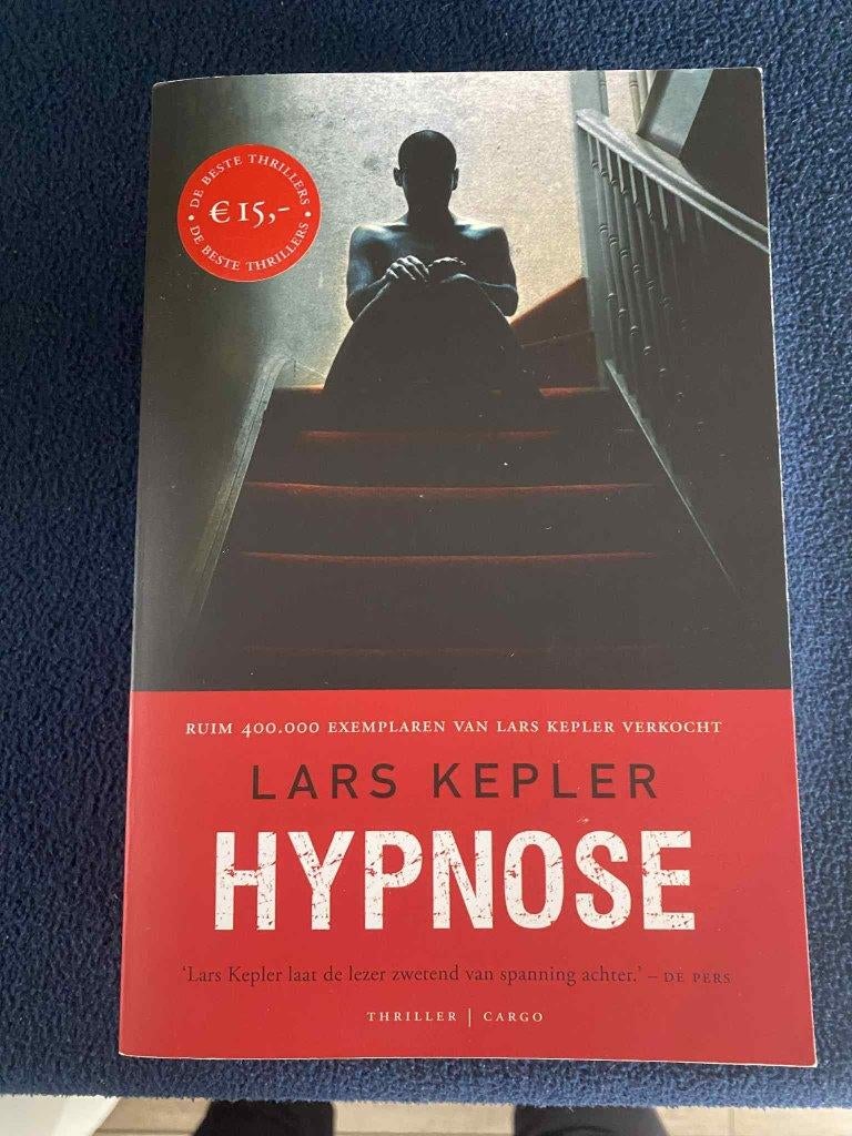 Boek - Lars Kepler - Hypnose, Boeken, Ophalen of Verzenden, Zo goed als nieuw, Lars Kepler