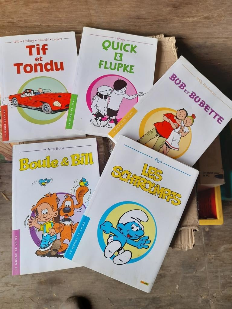 Le monde de la BD, Plusieurs BD, Enlèvement ou Envoi, Neuf, Divers auteurs