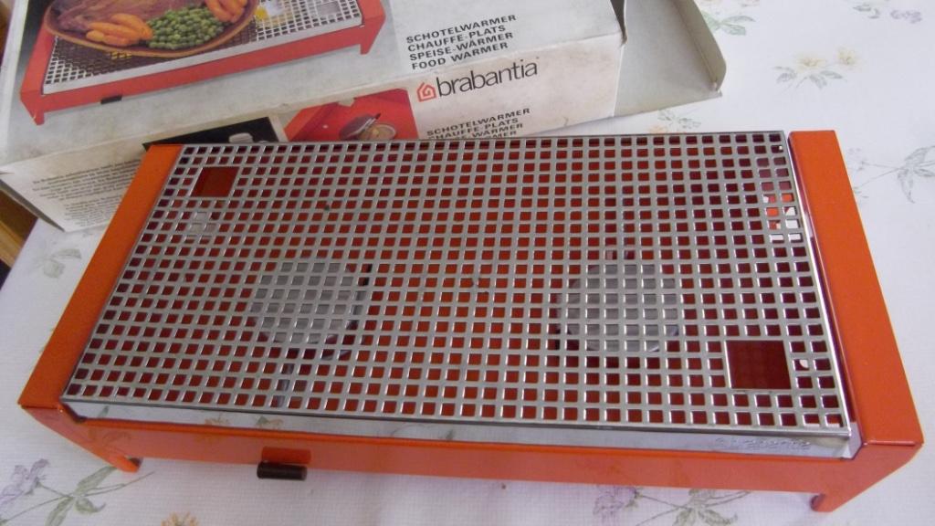 Schotelwarmer Brabantia - 2 theelichten, Ophalen of Verzenden