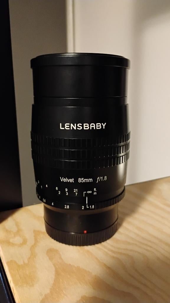 Lensbaby Velvet 85mm Nikon Z, Enlèvement ou Envoi, Comme neuf, Autres types