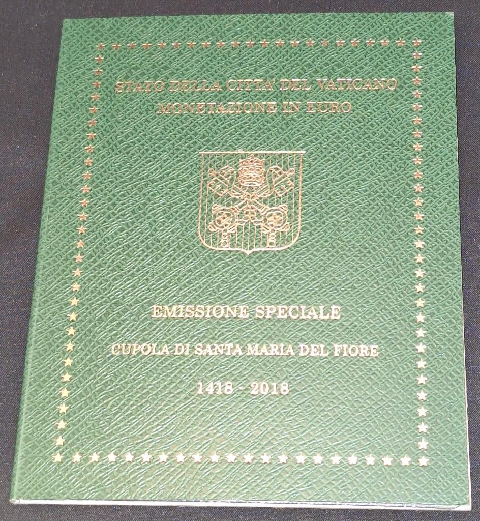 Vaticaan jaarset 9 munten 2018 BU (incl 5 euro), Timbres & Monnaies, Monnaies | Europe | Monnaies euro, Enlèvement ou Envoi, Vatican