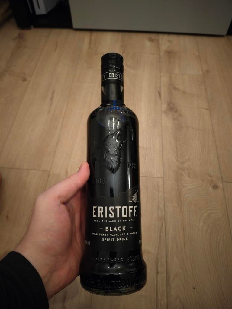 Eristoff black, Verzamelen, Ophalen, Zo goed als nieuw